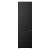 Réfrigérateur LG GBV3100EEP avec portes en acier inoxydable et espace de rangement intérieur moderne.