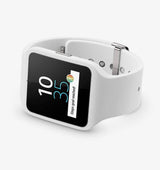 Accessoire pour montre intelligente Boost, compatible avec les montres Sony, montrant un bracelet ou un support pour smartwatch.